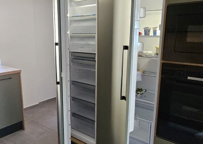 Zabudovaná chladnička a mraznička